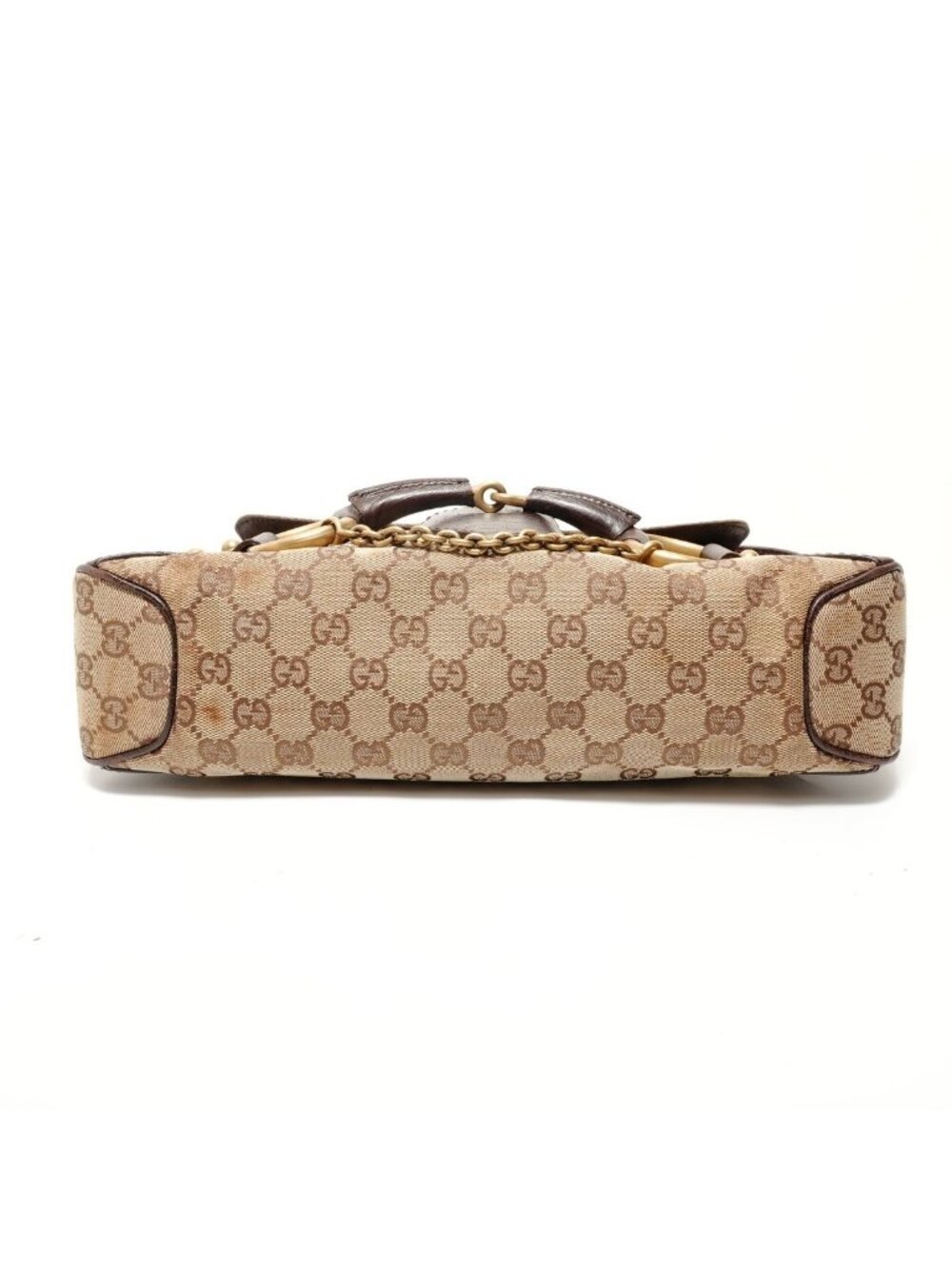 ★SOLD★ Gucci Shoulder Bag Horsebit GG Canvas - Picture 7 of 10